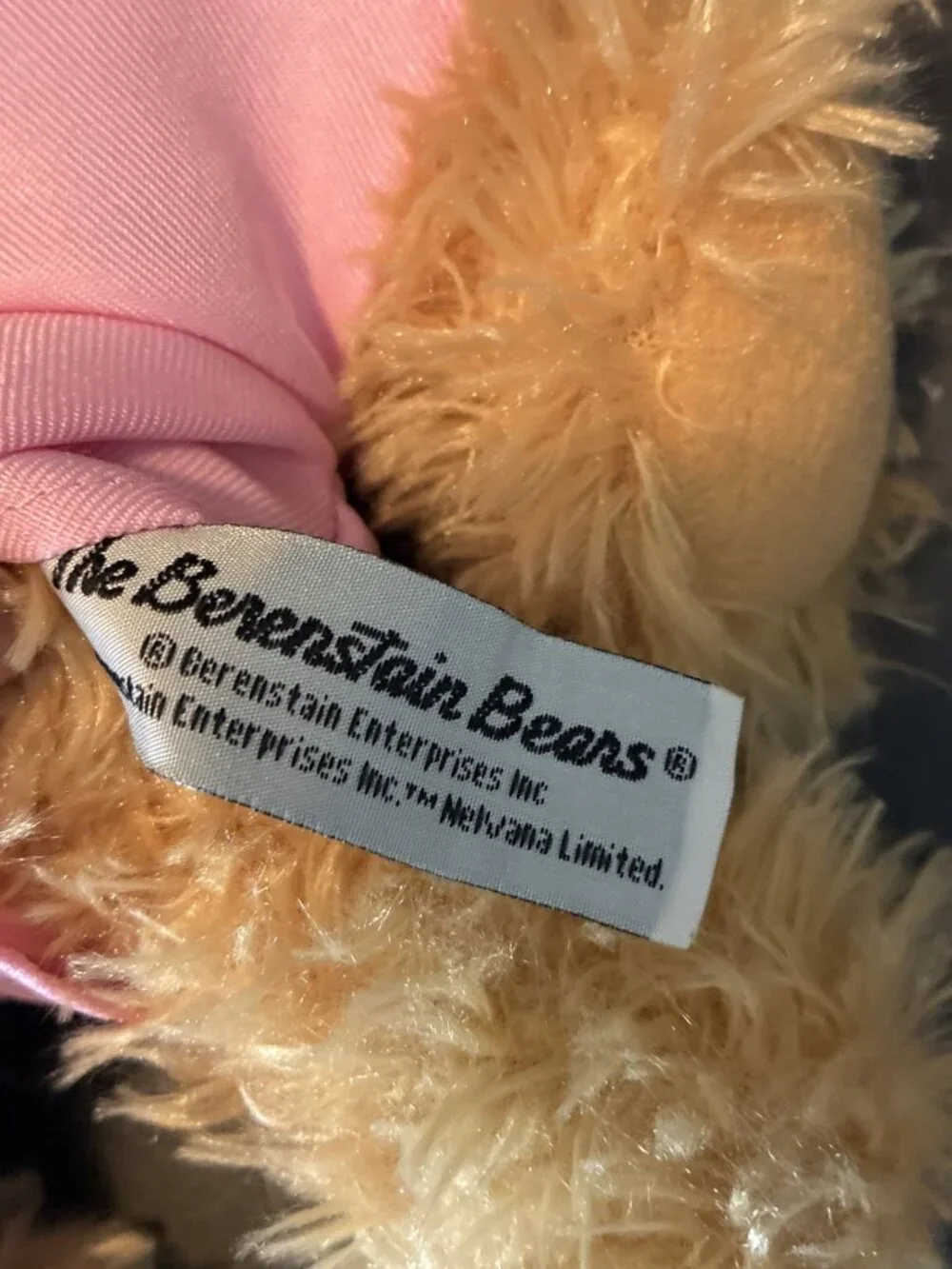 Berenstain Bears Plush Pink Polka Dot Outfit Stuffed Animal